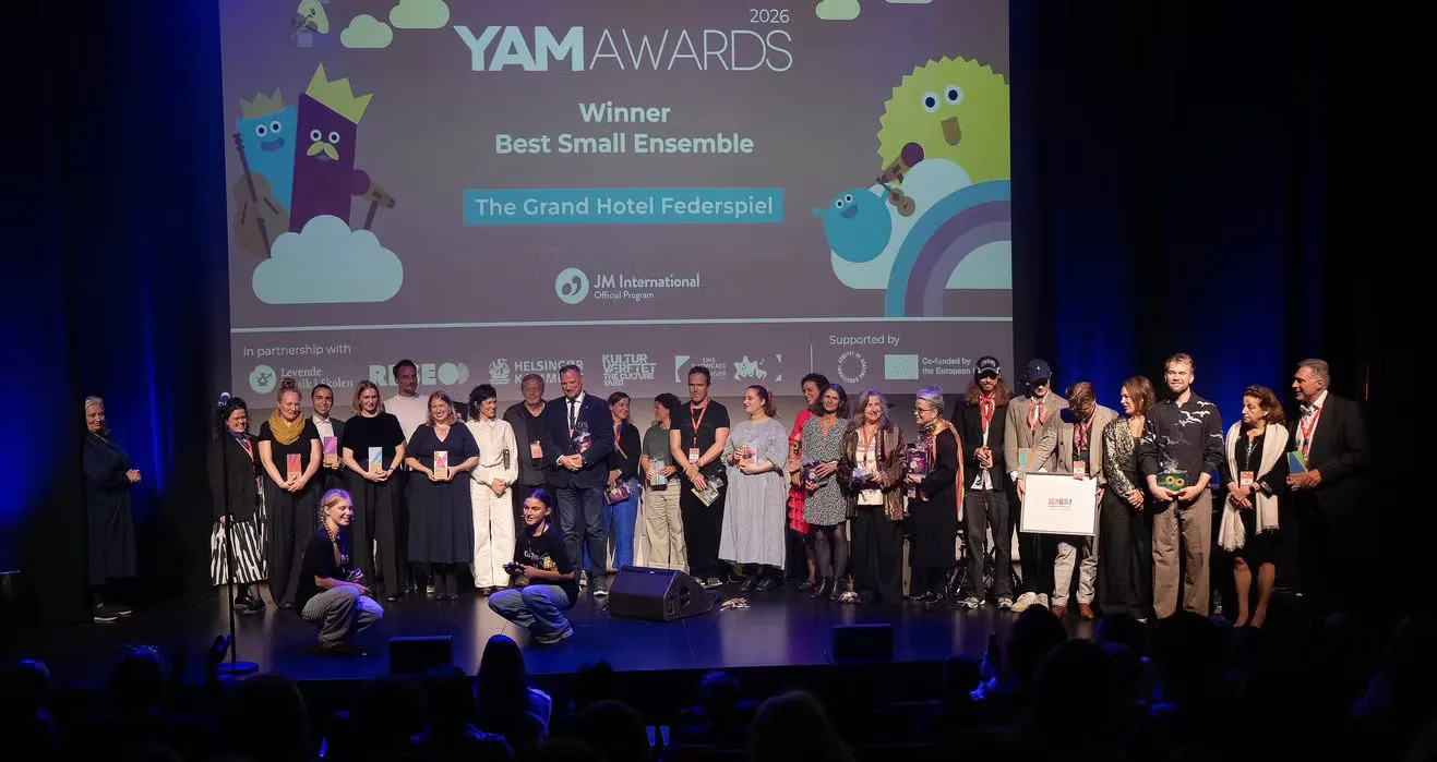 YAMawards 2026 ceremony in Helsingør, Denmark. Photo: Thomas Olsen.